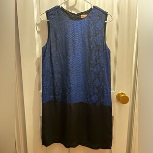 Rebecca Taylor snakeskin print dress